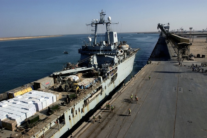 Iraqi port city of Umm Qasr. Iraq recovers computers involved in corruption row