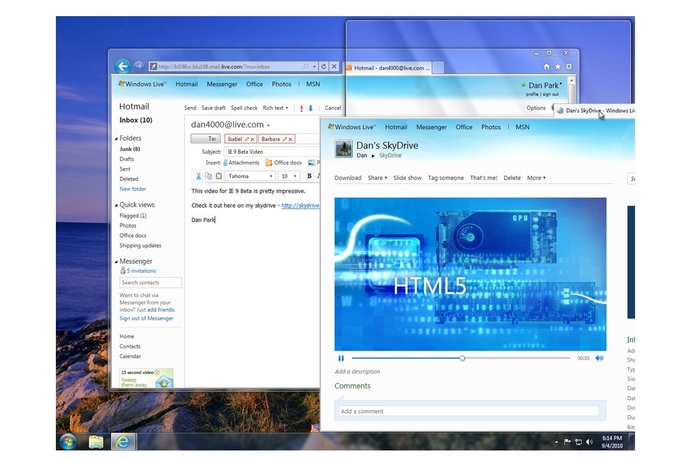 Microsoft launched Internet Explorer 9 beta last month. Microsoft slips in browser market share