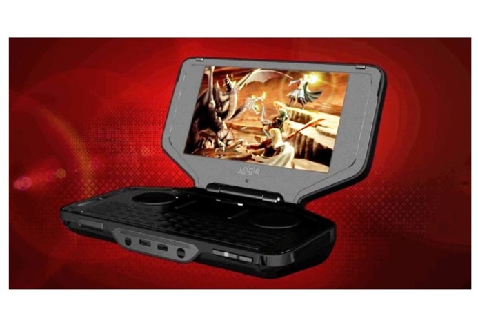 The Jungle is Panasonic's new portable gaming console. It is designed specifically for online gaming Panasonic launches new portable gaming system