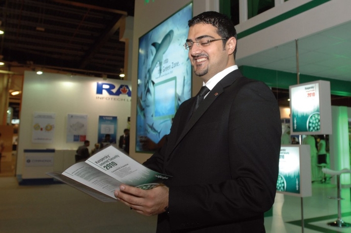 Kuzbari: Kasperky experts from Russia will be attending GITEX this week. Kaspersky keeps threats under control