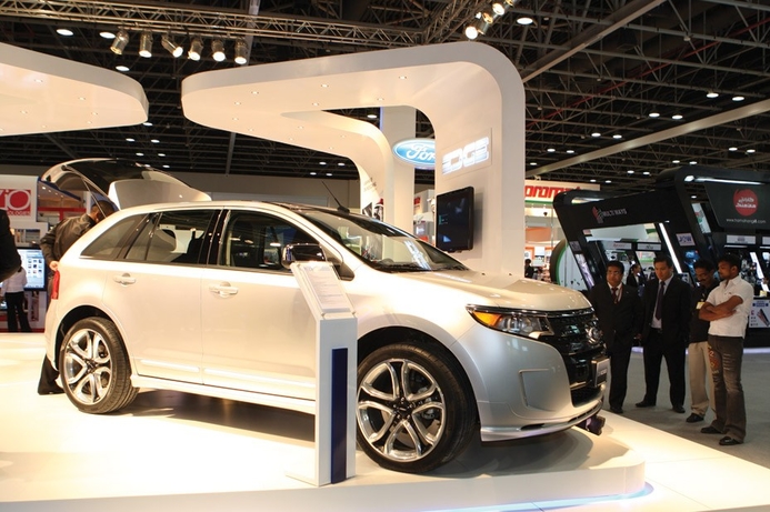 MyFord Touch is a feature that the 2011 Ford Edge can be purchased with. Ford demonstrates ‘MyFord Touch’