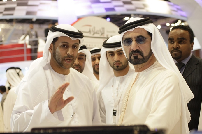 Government, GITEX 2010 HH Sheikh Mohammed takes tour of GITEX