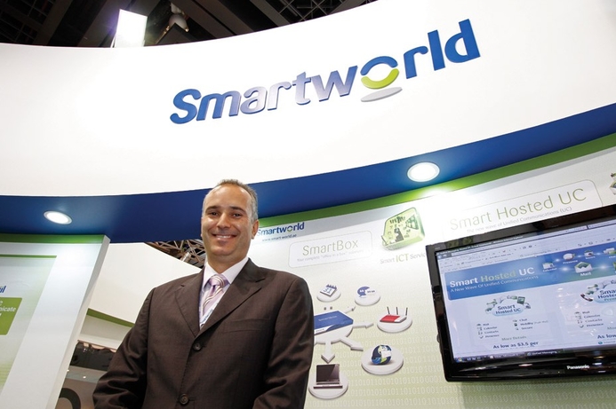 Iyad Hindiyeh says Smartworld is focusing on cloud applications at GITEX. Smartworld signs deal with azeti