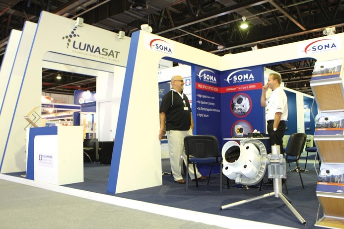 Lunasat is exhibiting in Zabeel Hall. Lunasat announces its merger with IDMI
