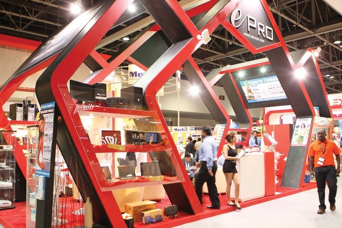 The ePro product range includes LCD TVs, USB flash drives, UPSs and more. New products on display from ePro