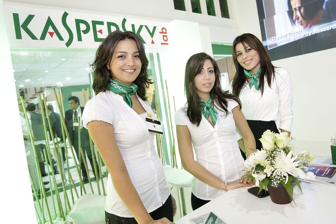 Kaspersky is the leader in consumer retail sales of anti-malware solutions. Kaspersky builds its brand at GITEX