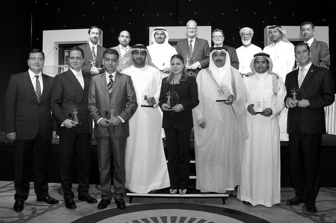 Proud winners at the CommsMEA Awards in 2010. Telco sector braced for CommsMEA Awards