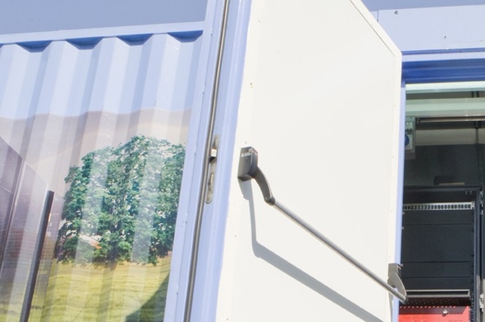 The data centre can be fitted with utilities such as access control, cooling, lighting and so on IBM shows off mobile data centre