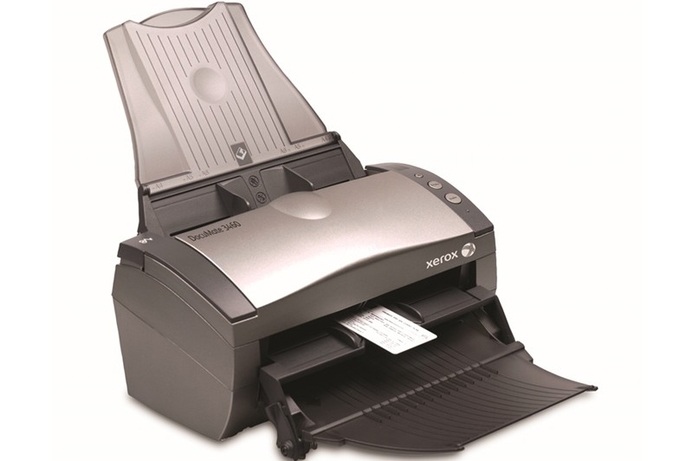 The Xerox DocuMate 3460 is a compact desktop scanner. Xerox unveils new compact scanner