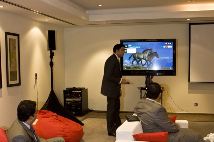 Khalid Wani, Western Digital sales director for IMEA says the company may work on Arabic software for the Live Hub in the future. Western Digital unleashes WD TV Live Hub