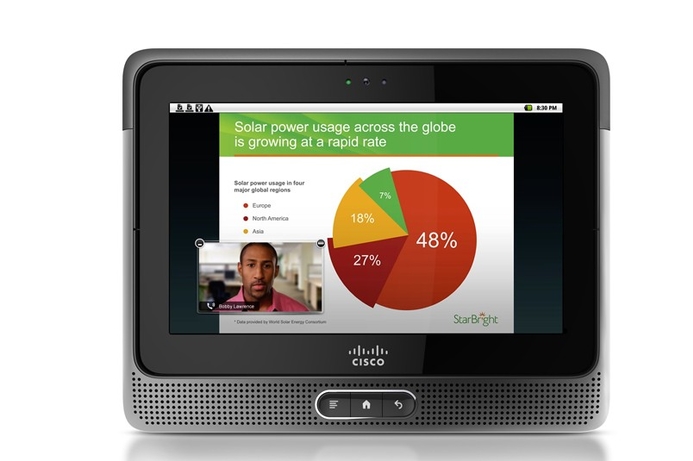 The Cisco Cius tablet is designed primarily as a mobile business device. Cisco launches new tablet device