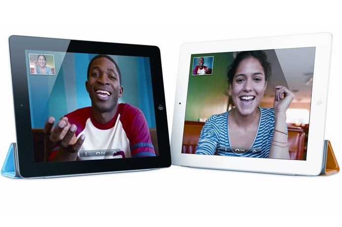 The iPad 2 has both front and rear facing cameras and features FaceTime, Apple's new video calling application. iPad 2 makes its Debut
