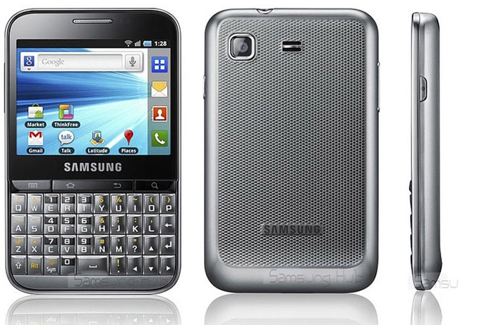 The Samsung Galaxy Pro features a full Qwerty keyboard as well as a touch screen and is designed for business professionals. Samsung, Axiom launch Galaxy Pro in UAE