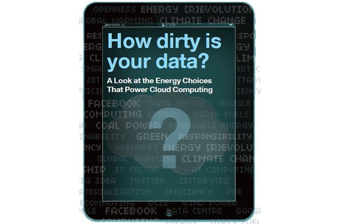 Greenpeace's new report, 'How Dirty is Your Data', looks at the sources of energy for data centres across the globe. The report points fingers at Apple and Facebook for using non-renewable energy sources. Greenpeace dishes the dirt on data centres