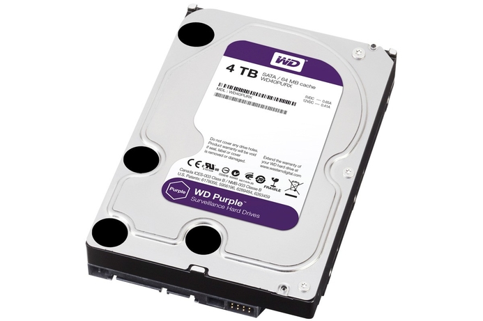 WD Purple hard drives are available in capacities from 1 TB up to 4 TB. WD launches drives for security surveillance