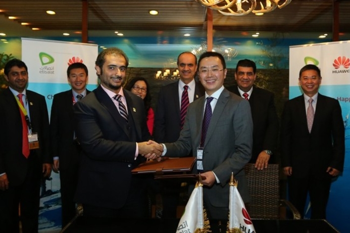 Etisalat and Huawei have signed a five year deal for 5G. Etisalat and Huawei join forces on 5G technology
