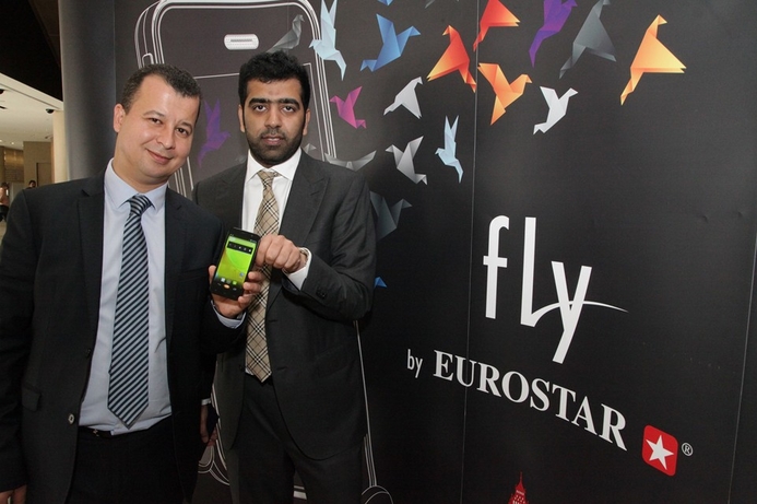 Youssef Saidi, COO of Eurostar Group (Left) and Shaan Jethwani, Managing Director of Eurostar Group (Right) New brand of smartphones launched in the Middle East