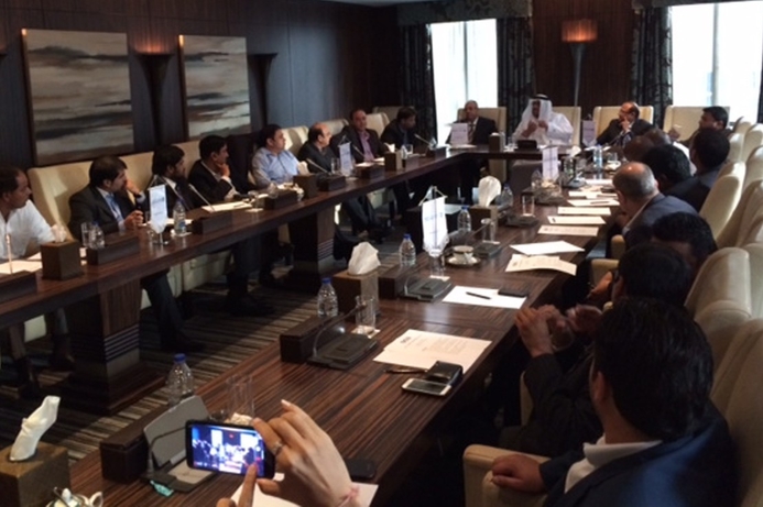 Representatives from the local IT distribution sector at the DCG roundtable discussion. DCG moves to clamp down on counterfeit IT products