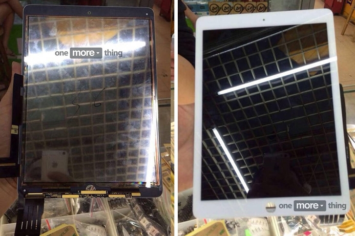 These photos suggest the LCD display and front glass panel, which are separate entities in the iPad Air, may have been fused together for the next-generation tablet. Leaked next-gen iPad pics suggest weight-loss continues