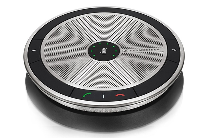 Speakerphone features clear call, volume control, mic mute buttons and 'hands free' use. The range also allows users to play music when not making calls. Sennheiser releases speakerphone series