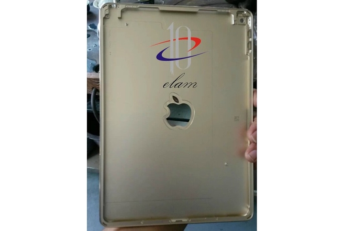 The newly leaked metal rear shell is almost identical to the dummy model of the device which surface in June. Apple iPad Air 2 images leaked