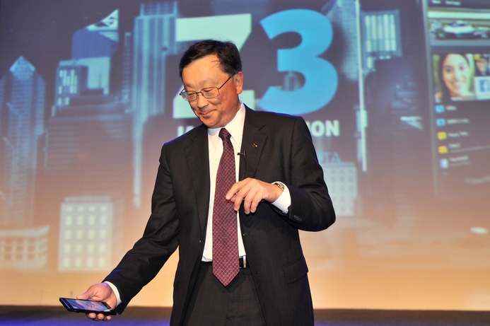 Chen: BlackBerry has survived; now we have to start looking at growth. BlackBerry to dial back handset launches