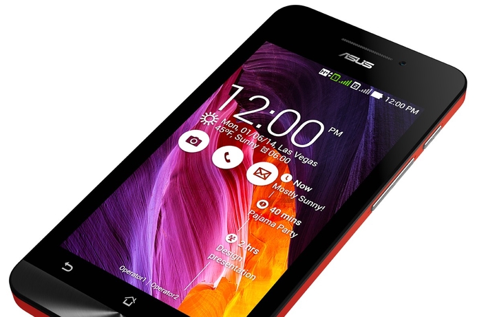 The ZenFone 4 features a 4-inch display offering a resolution of 800 x 480 Asus launches ZenFone line-up in Dubai