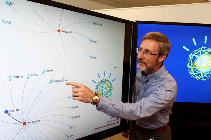 Rhodin: "We're entering an extraordinary age of data-driven discovery." IBM Watson ushers in a new era of data-driven discoveries