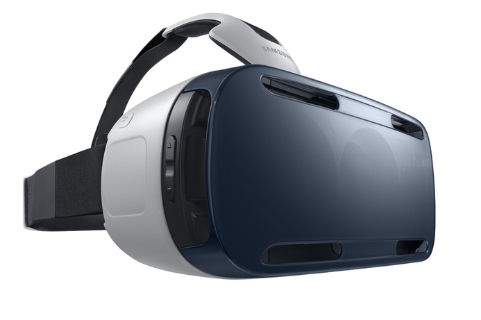 The Gear VR headset is aimed at immersive games and virtual world interaction with mobile content. Samsung joins with Facebook’s Oculus on VR headsets