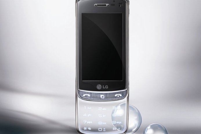 The LG GD900 features a tempered glass Crystal Touchpad with gesture and multi-touch input. LG releases transparent phone