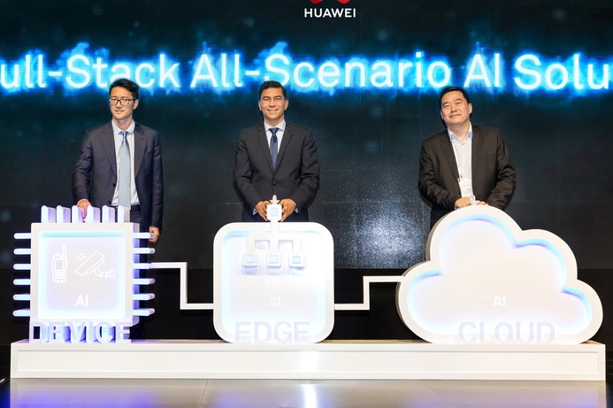 Huawei has hosted an AI event at GITEX. Huawei promotes AI development at GITEX