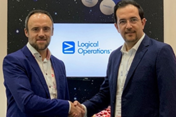 Mobasseri (right), says partnership will address the skills gap in the regional channel. EMT Distribution signs as Logical Operations training partner