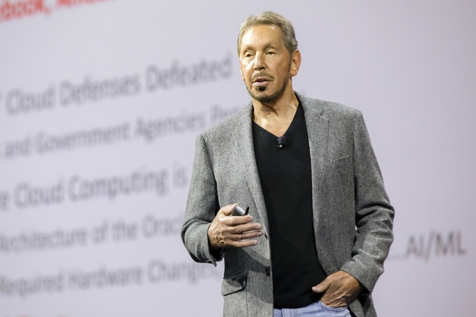 Ellison stressed the security credentials of Oracle's second generation cloud platform and of the autonomous database during his OpenWorld keynote. Larry Ellison unveils second generation Oracle cloud