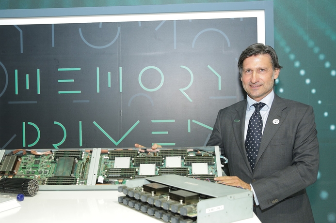 Fontana: MDC has been designed to process massive amounts of data. HPE promotes Memory Driven Computing at GITEX