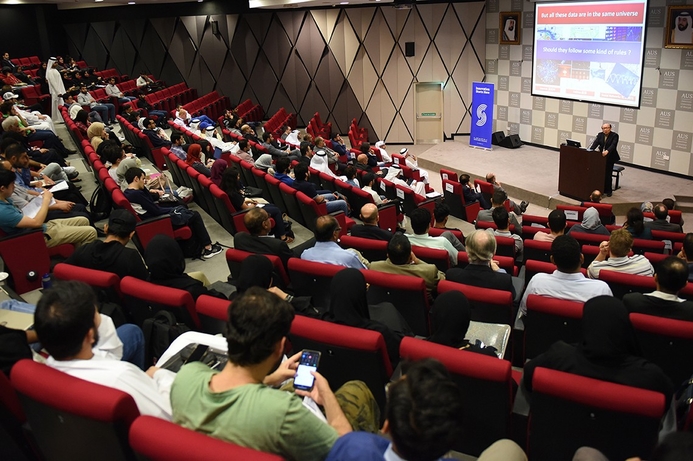 The AUS event brought together over 100 experts in the smart city field. AUS hosts summit to discuss tech trends in smart cities