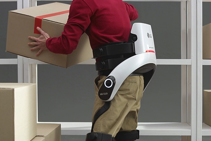 LG will be showing an updated version of its CLOi SuitBot at CES 2019. LG shows updated workplace robots at CES 2019
