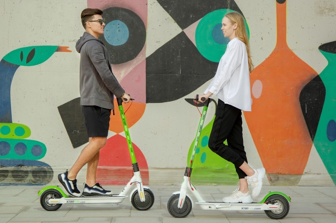 KiwiRide will launch in Dubai this month. KIWIride brings e-scooter service to Dubai