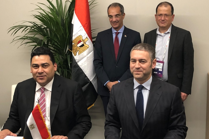 Telecom Egypt and Microsoft will develop Microsoft's cloud network. Microsoft and Telecom Egypt to enhance cloud network