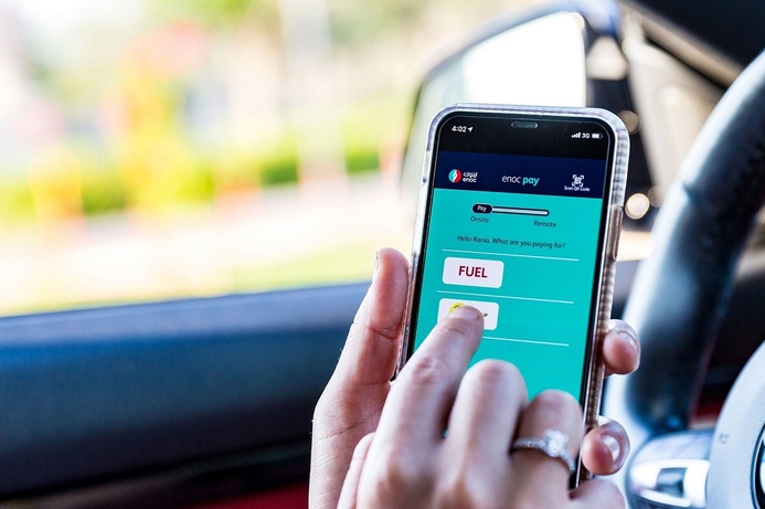 EnocPay will mean customers can pay for fuel by mobile. Enoc rolls out new cashless, cardless payment platform