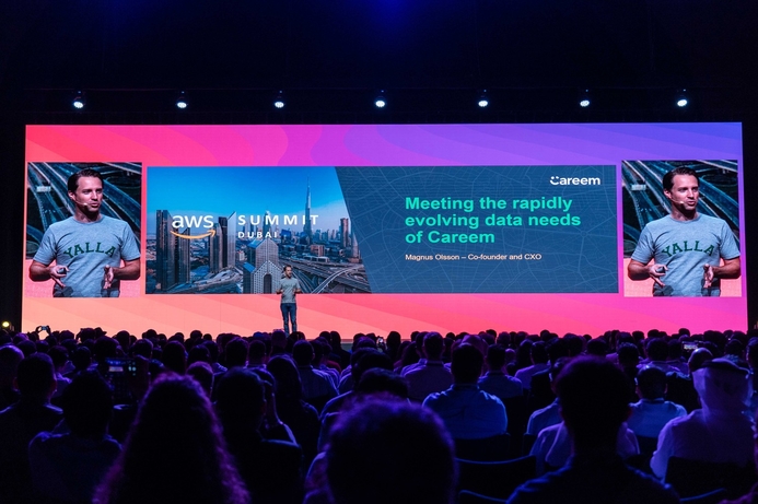 Magnus Olsson - Co-Founder and CXO at Careem at AWS Amazon commited to growing MENA businesses at AWS summit