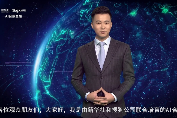 With Sogou's technology, textual input can be transformed into corresponding lip movements World's first Arabic-speaking AI news anchor will debut in the UAE
