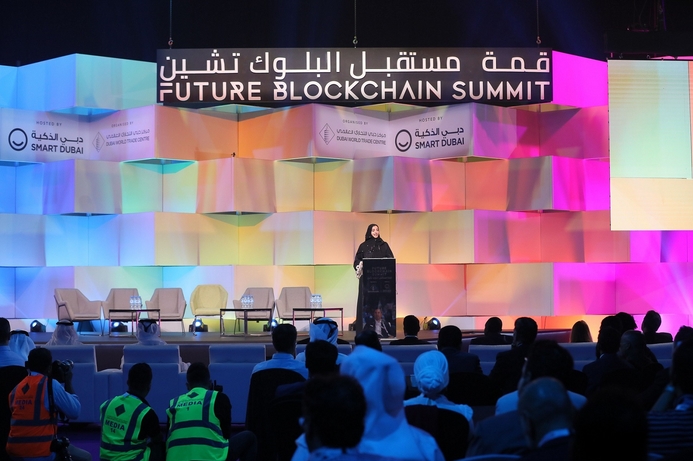 Business and intelligence, Blockchain, Smart Dubai (www.smartdubai.ae) Dubai’s second annual Future Blockchain Summit showcases real-world implementation