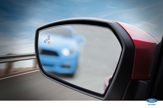 Smart cars, Business and intelligence, Ford Motor Company Ford says their blind spot information system can help curb road crash statistics