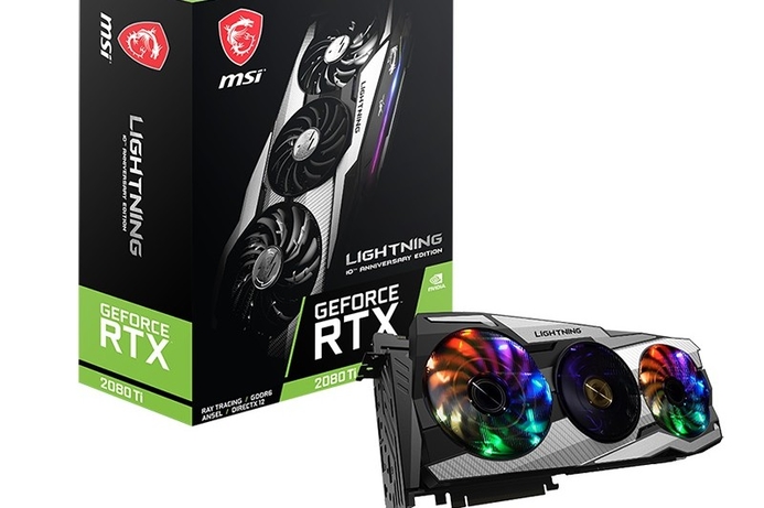 PC hardware, GPU, MSI (Micro Star International Co. Ltd.) MSI reveals new lightning graphics card to celebrate 10th anniversary in Computex 2019