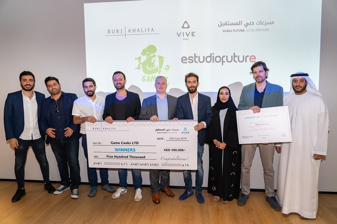 Virtual reality, Entertainment, HTC Middle East VR & Beyond competition winners announced by Dubai Future Accelerators, Burj Khalifa and HTC Vive