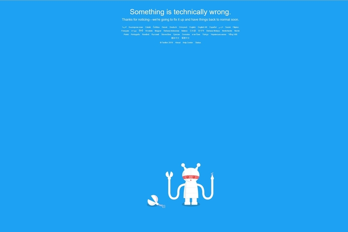 Web, Social Media, Twitter Incorporation Twitter has gone down