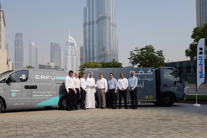 Mobile application, CAFU (CAFU.ae) Cafu launches on-demand vehicle service