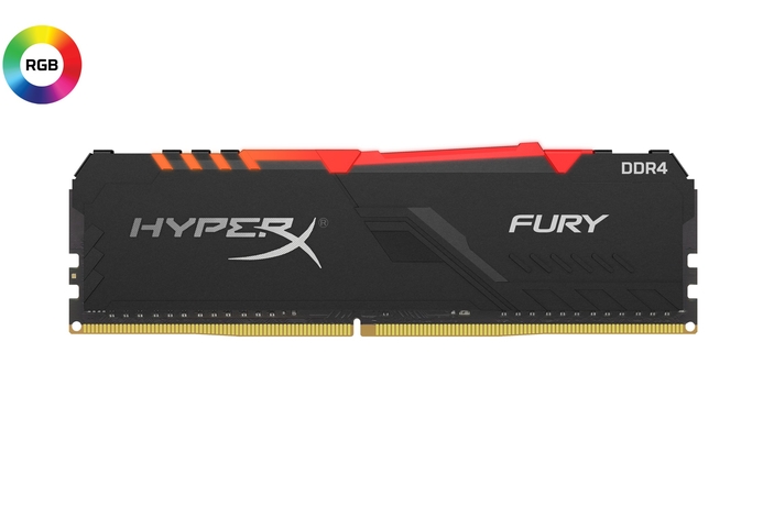 PC hardware, Memory Sticks, Kingston Technology HyperX expands memory lineup with FURY DDR4 RGB